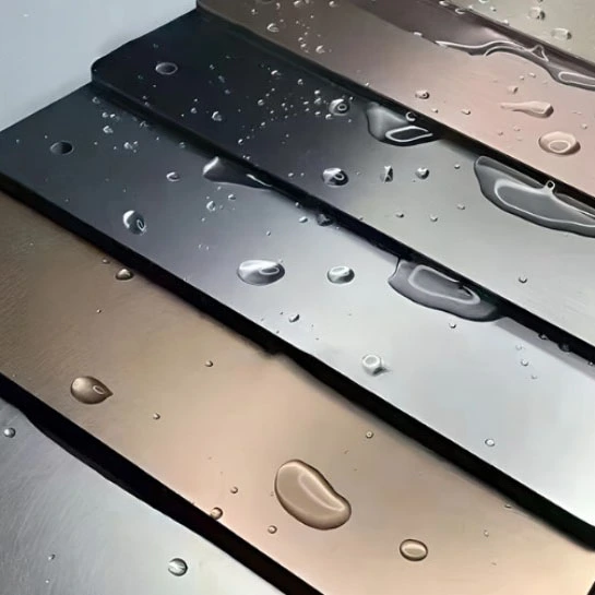 Metalinis šlifuotas lipnus skydelis